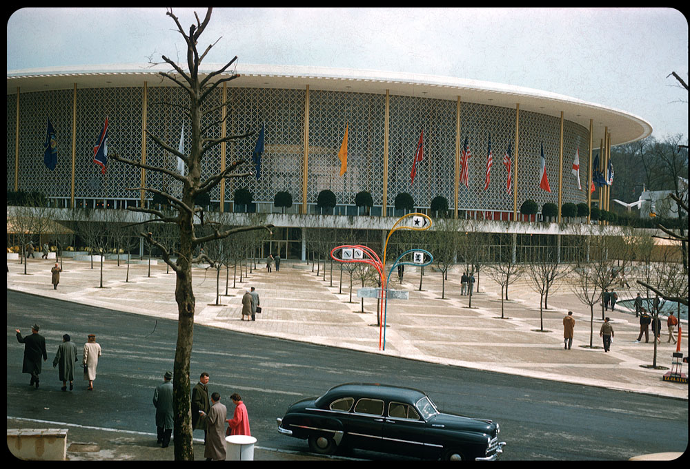 Павильон США, Брюссель, 1958 год