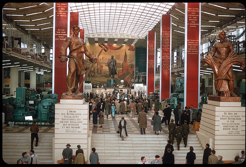 Павильон СССР, Брюссель, 1958 год