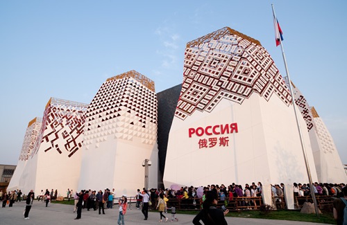 Российский павильон, Шанхай, 2010 год